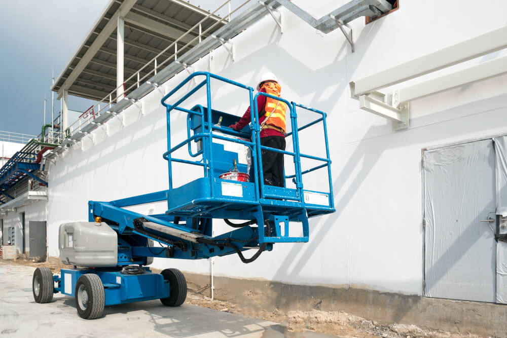 Ausbildung Bediener von Hubarbeitsbühnen bei SWS Weingarten
